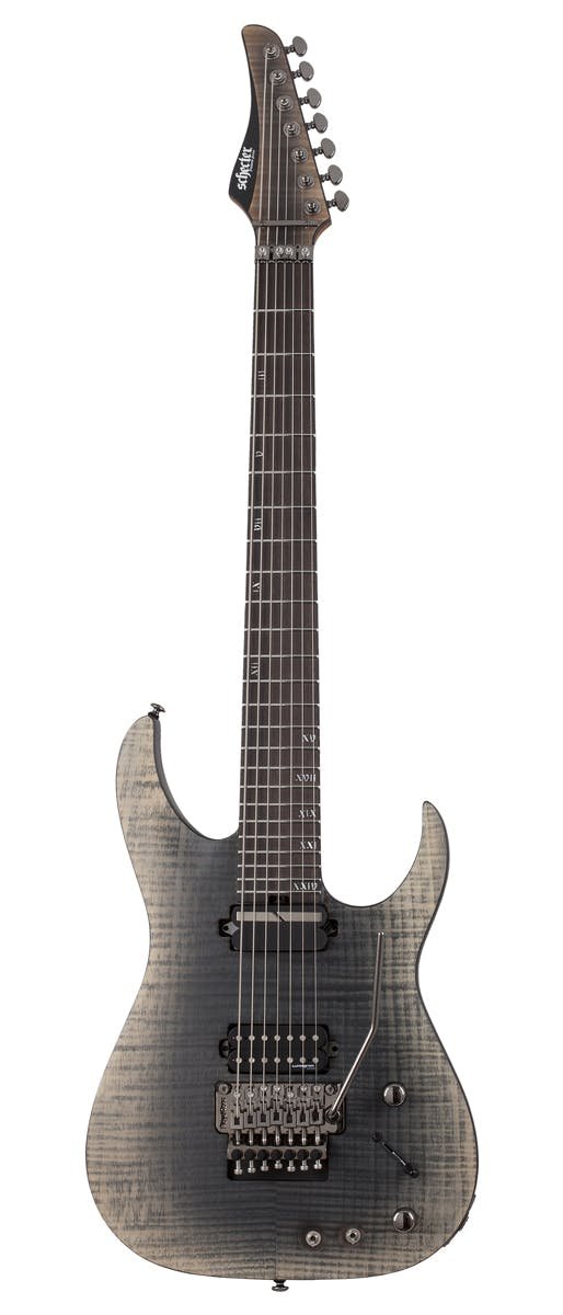 Schecter Banshee Mach-7 FR S In Fallout Burst - Andertons Music Co.